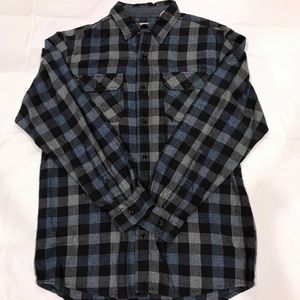 RedHead Blue Flannel Button Down Shirt
